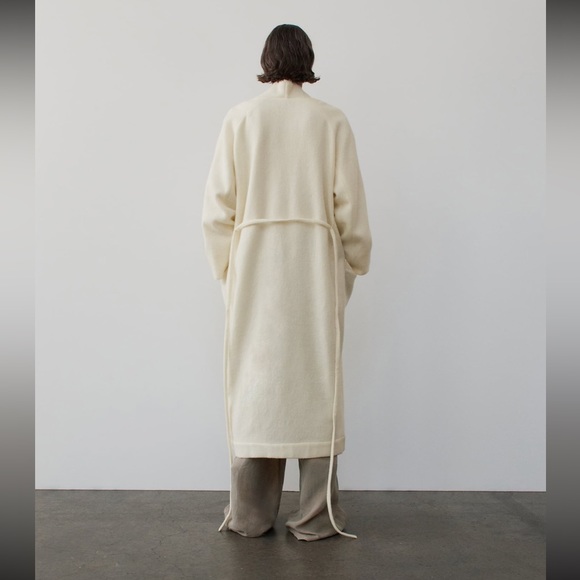 ZARA MANTECO 100% WOOL COAT - Picture 4 of 14